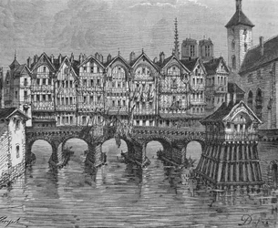 Ansicht der alten Pont-au-Change